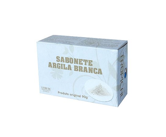 Sabonete de ARGILA BRANCA - CLAREADORA