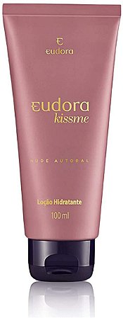 Loção Hidratante Corporal -  Kiss Me Nude Autoral -  Eudora  100ml