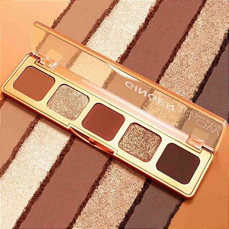 Paleta de Sombras Ginger Glow - Nude Palette | Mari Maria Makeup