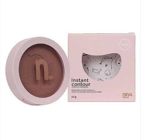 Contorno Compacto 01 Honey - Nina Makeup