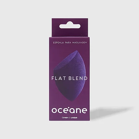 Esponja de Maquiagem - Flat Blend Roxa Océane