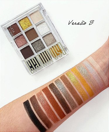 Paleta de Sombras 12 cores - Glamurosa - City Girls