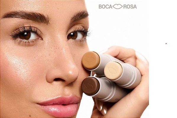 Stick Pele Multifuncional - Boca Rosa
