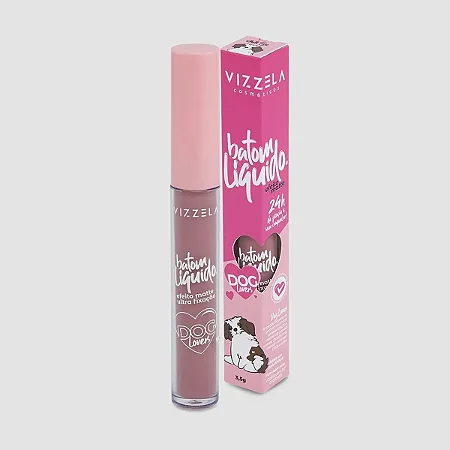 Batom Liquido Matte - Vizzela