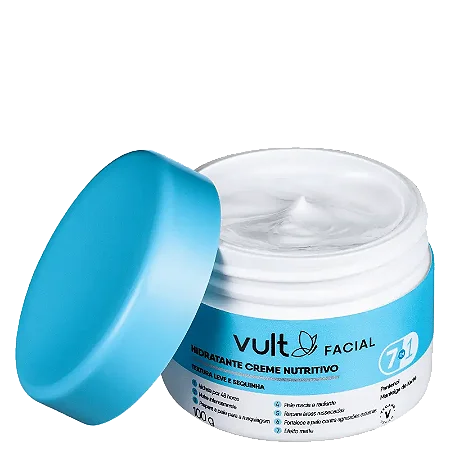 Creme Hidratante Facial Nutritivo 100g - Vult
