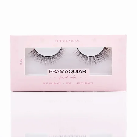 Cílios postiços - Fios de Seda #1124 BELLA