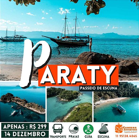 ZZL4 - Day Use 14/Dez - Paraty - RJ