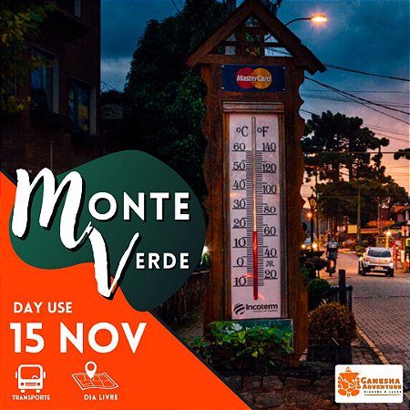 ZZK4 - Day Use 15/Nov - Monte Verde - MG