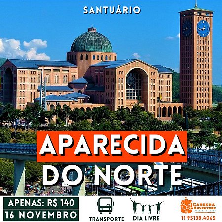 ZZK4 - Day Use 16/Nov - Aparecida do Norte - São Paulo