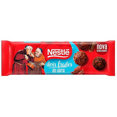 Chocolate ao Leite Nestlé Dois Frades Extra Milk 500g