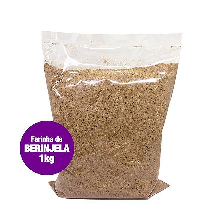 Farinha de Berinjela 100% Pura 1kg
