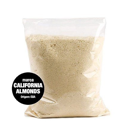 Farinha de Amêndoas California Almonds Extra Fina e Pura 1kg