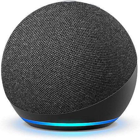 Echo Dot (4ª geração) Smart Speaker Amazon com Alexa Preta