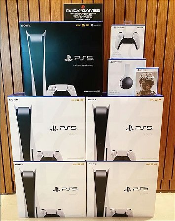 Playstation 5 Standart - Novo - Lacrado - Pronta-entrega