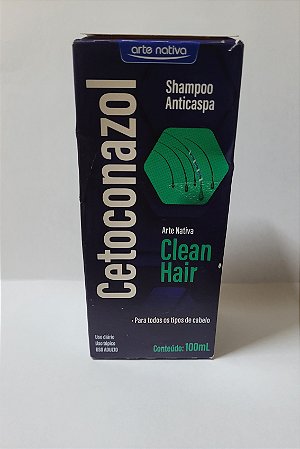 Shampoo anticaspa Cetoconazol 100ml arte nativa