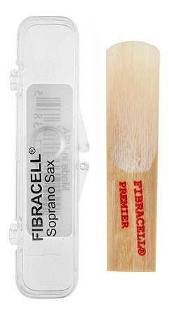 Palheta Fibracell Premier Sax Soprano Nº 3,0 - Original