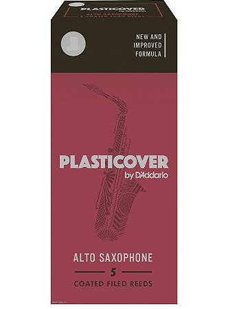 Palheta Plasticover Sax Alto Nº 2,5 (caixa C/ 05)