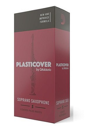 Palheta Plasticover Sax Soprano Nº 2,5 (caixa C/ 05)