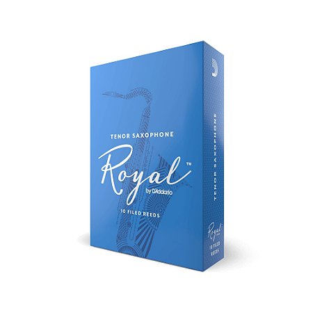 Palheta Royal Sax Tenor Nº 1,5 (caixa C/ 10)