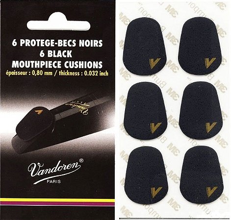 Adesivo Protetor Vandoren Kit C/ 06 Unidades (pretos)