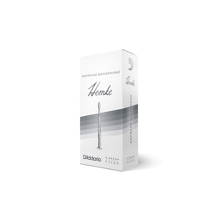 Palheta Hemke Sax Soprano Nº 2,5 (caixa C/ 05)