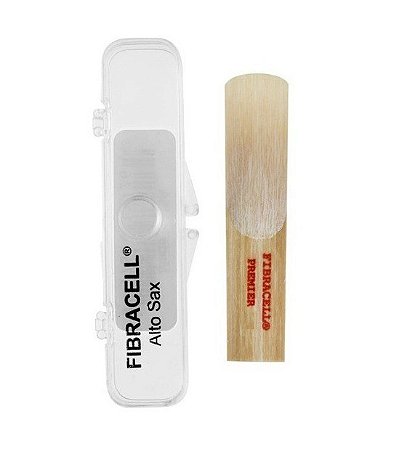 Palheta Fibracell Premier Sax Alto Nº 3,0 - Original