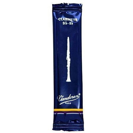 Palheta Vandoren Tradicional Clarinete Nº 3,0 (unidade)