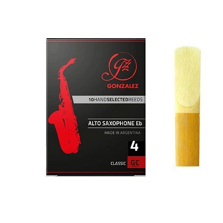 Palheta Gonzalez Classic Sax Alto Nº 2,5 (unidade)