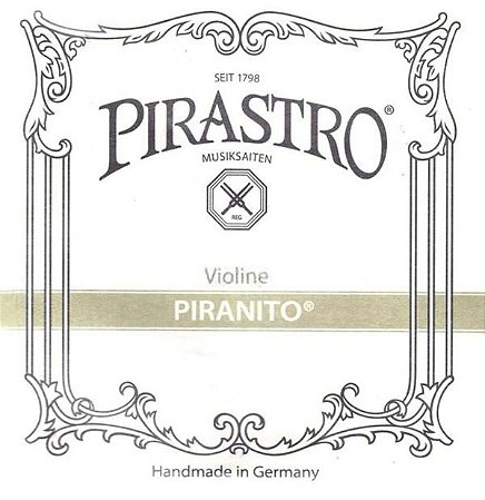 Encordoamento Pirastro Piranito P/ Violino 4/4 - Original
