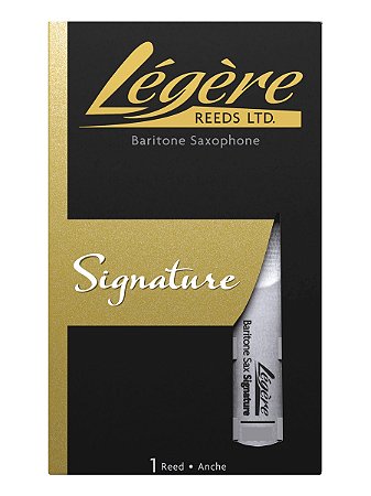 Palheta Legere Signature Sax Baritono 2,0 - 2,25 - 2,5 - 2,75 - 3,0 - 3,25 (Original)