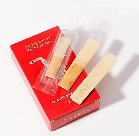 Palheta Flying Goose Sax Alto 1,5 - 2,0 - 2,5 - 3,0 (unidade)
