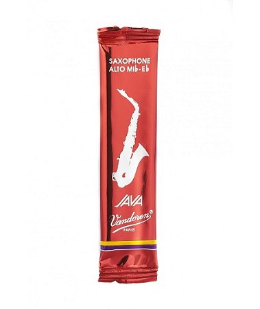 Palheta Vandoren Java Red Sax Alto 1,5 - 2,0 - 2,5 - 3,0 (unidade)