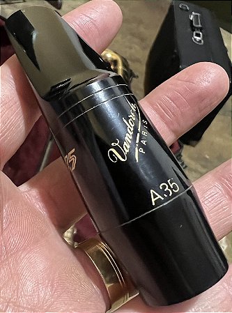 DUPLICADO - Boquilha Vandoren Jumbo Java A55 Sax Alto SM603B (Original)