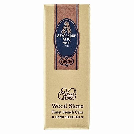Palheta Wood Stone Sax Alto 2,0 - 2,5 - 3,0 (caixa c/ 05)