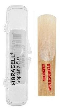 Palheta Fibracell Premier Sax Soprano Nº 2,5 - Original
