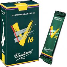 Palheta Vandoren V16 Sax Alto Nº 1,5 (caixa C/ 10)