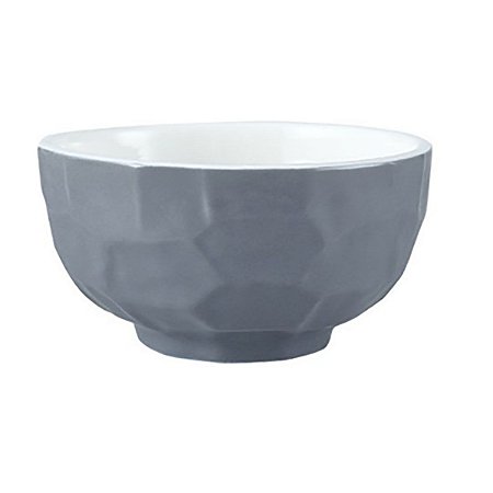 Bowl Porcelana Cinza Para Cozinha 250 Ml