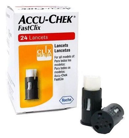 Lancetas Accu-chek Fastclix - Roche