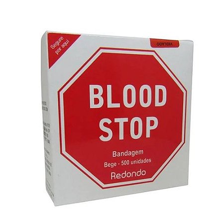 Curativo Blood Stop Bege (Cx c/ 500 und) - AMP