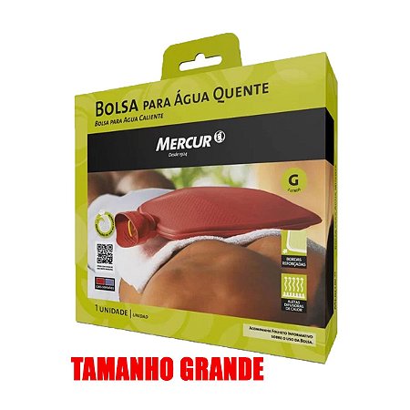 Bolsa Para Água Quente Tam. G Bordô - Mercur