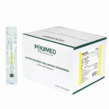 Cateter Intravenoso Tam. 24G - Polymed