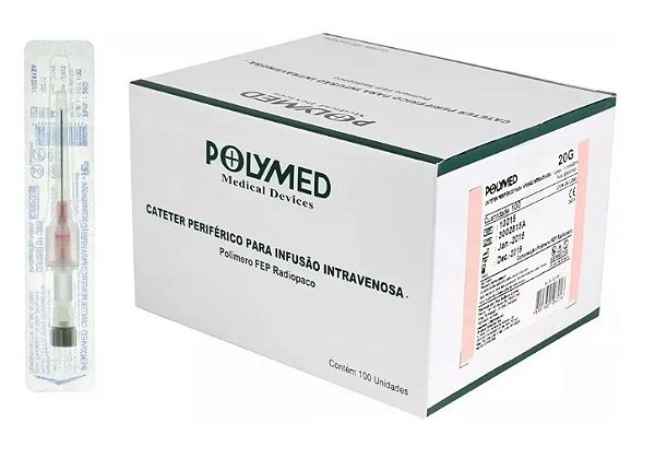 Cateter Intravenoso Tam. 20G - Polymed