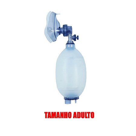 Reanimador Manual de Silicone - Adulto - Protec