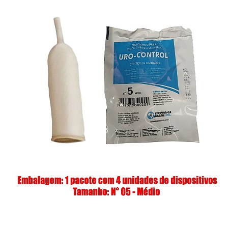 Dispositivo Para Incontinência Urinária N° 05 Uro-Control - Cirúrgica Brasil