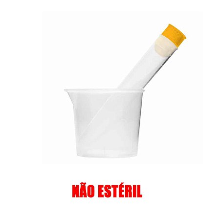 Kit Para Coleta de Urina Não Estéril C/ Tubo 12ml - Cralplast