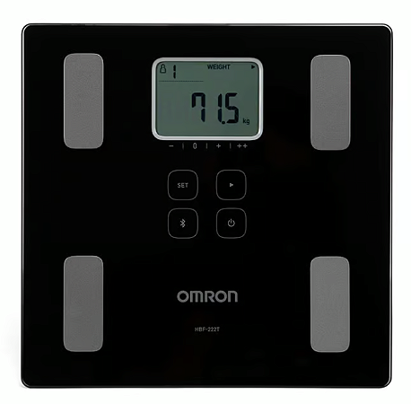 BALANÇA DIGITAL DE USO PESSOAL C/CONTROLE CORPORAL CAP 150KG MOD HBF-222T-LA