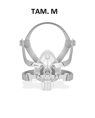 MASCARA FACIAL SEM APOIO DE TESTA TAM. MEDIA PARA CPAP GASLIVE