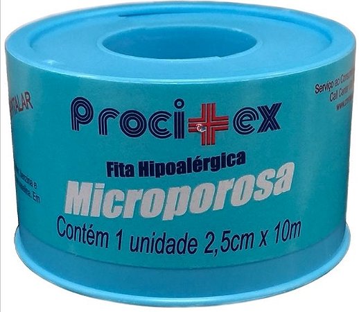 Fita Cirúrgica Micropore Branca (2,5cm x 10m) - Procitex