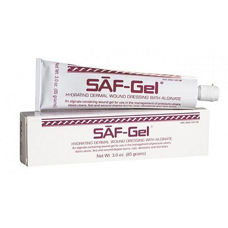 Gel Cicatrizante com Alginato de Cálcio e Sódio SAF-GEL (85g) - Convatec