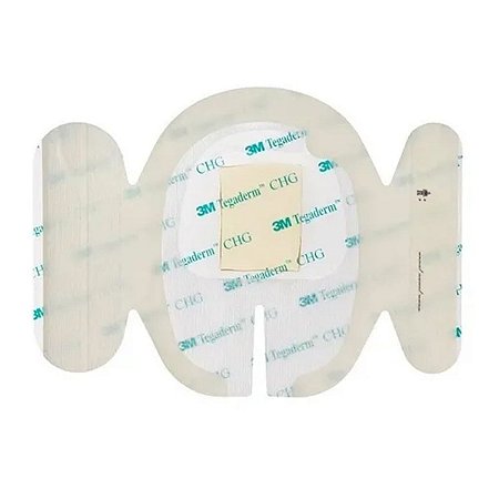 Curativo Tegaderm Transparente 1657R CHG (8,5cm x 11,5cm) - 3M